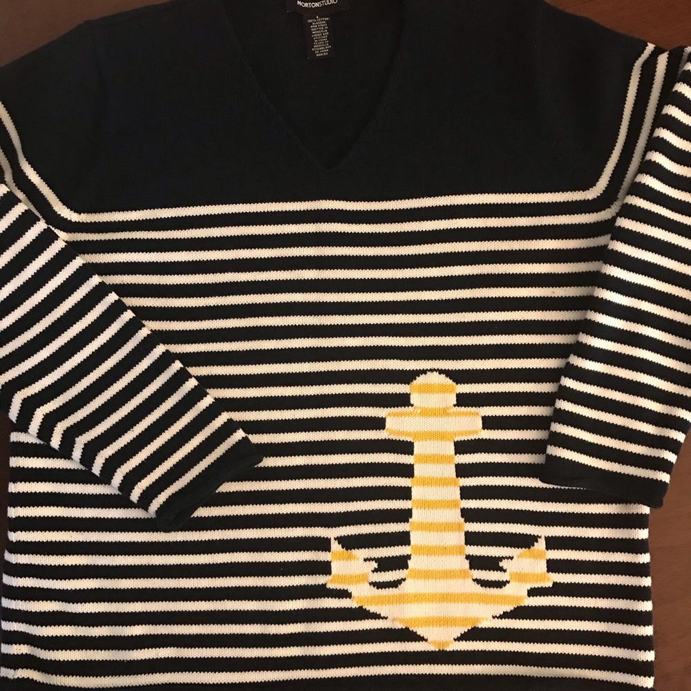 Nortonstudio Nautical Sweater Size L